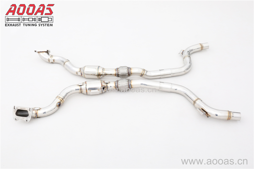 Dodge Challenger All SS304 / Cat (With Cat) Downpipe  